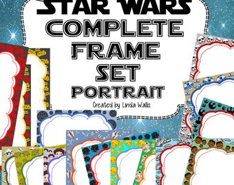 Star Wars themed Border/Frames Portrait