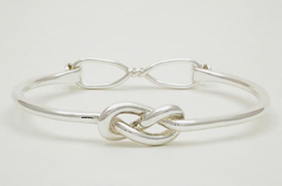 Figure 8 Knot Cuff Style Bracelet, Sterling Silver - Etsy Figure 8 Knot Cuff Style Bracelet, Sterling Silver - Etsy