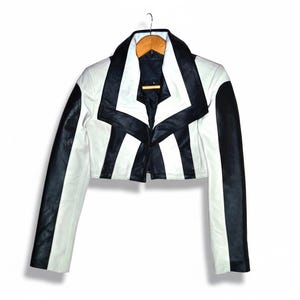 Nappalederen bikerjack voor dames - slimfit motorjas, XS-5XL