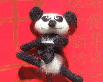 Panda Bear Knit Pattern