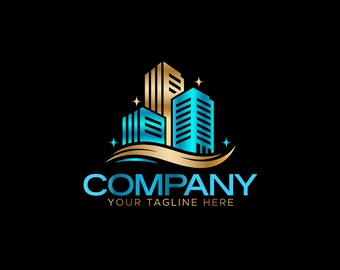 Modern Cleaning Service Logo Design | Premade Editable Janitorial & Commercial Cleaning Business Template