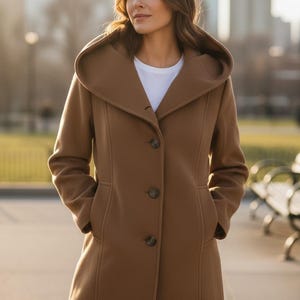 Abrigo de cachemir de pura lana Max & Co, talla 44