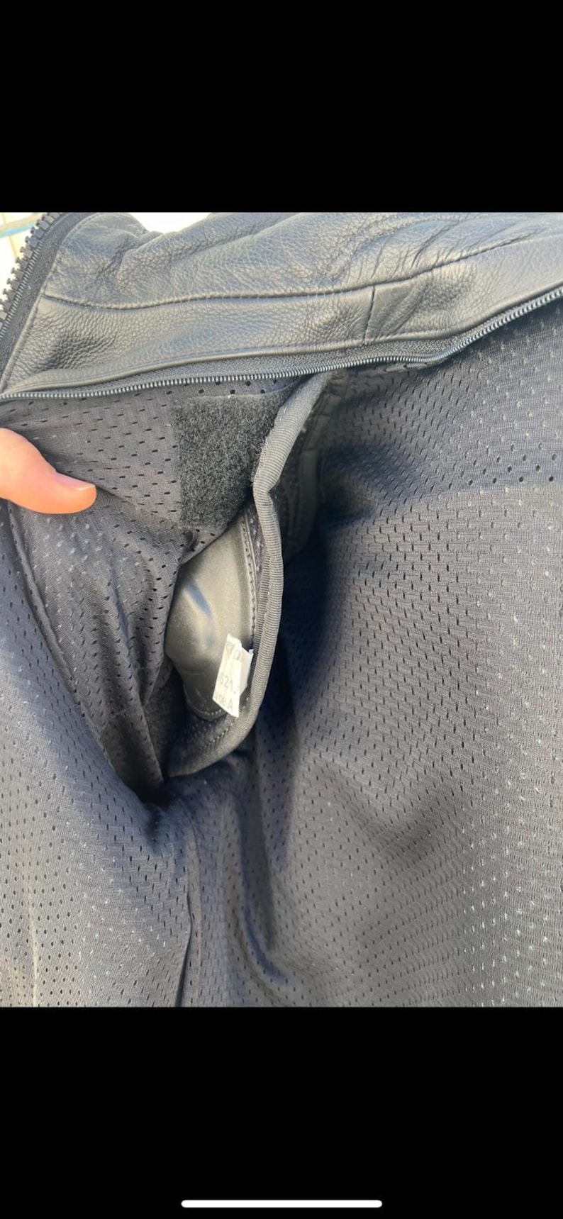 Dainese leather motorcycle jacket, size 44 (S) image 11