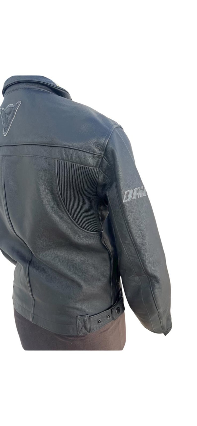 Dainese leather motorcycle jacket, size 44 (S) image 4
