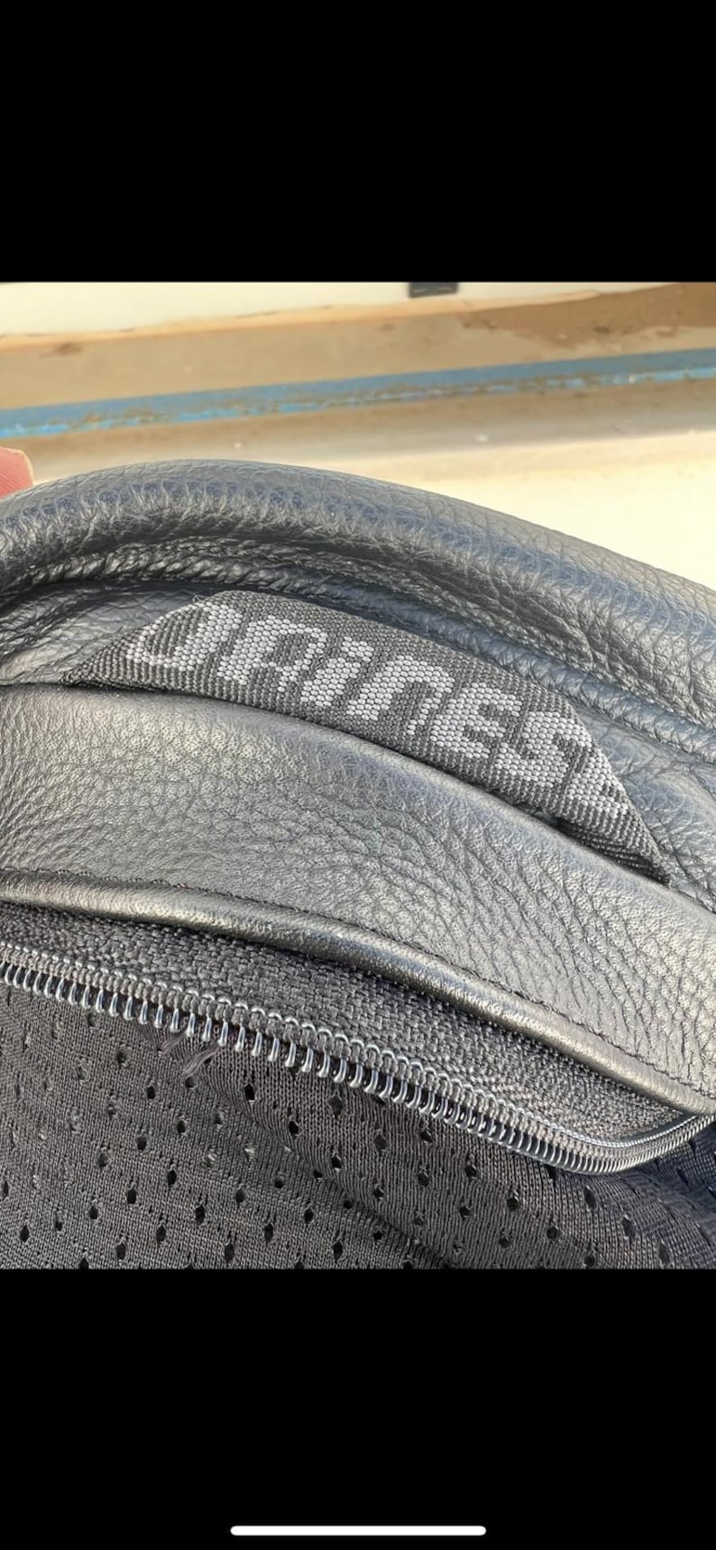 Dainese leather motorcycle jacket, size 44 (S) image 3