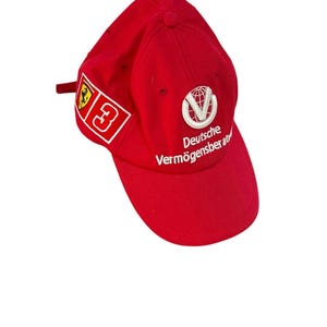 Casquette Michael Schumacher Ferrari 2000 Signée