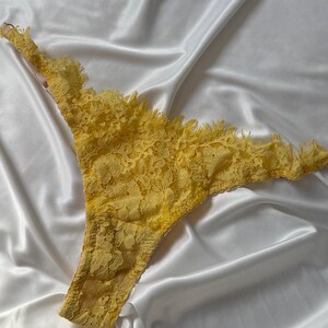 Elastic Lace Thong PDF Sewing Pattern|Anatomical Gusset Photo Tutorial | 8 SIZES