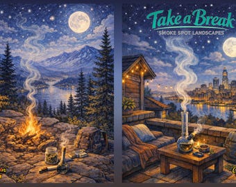 Take A Break: Smoke Spot Landscapes