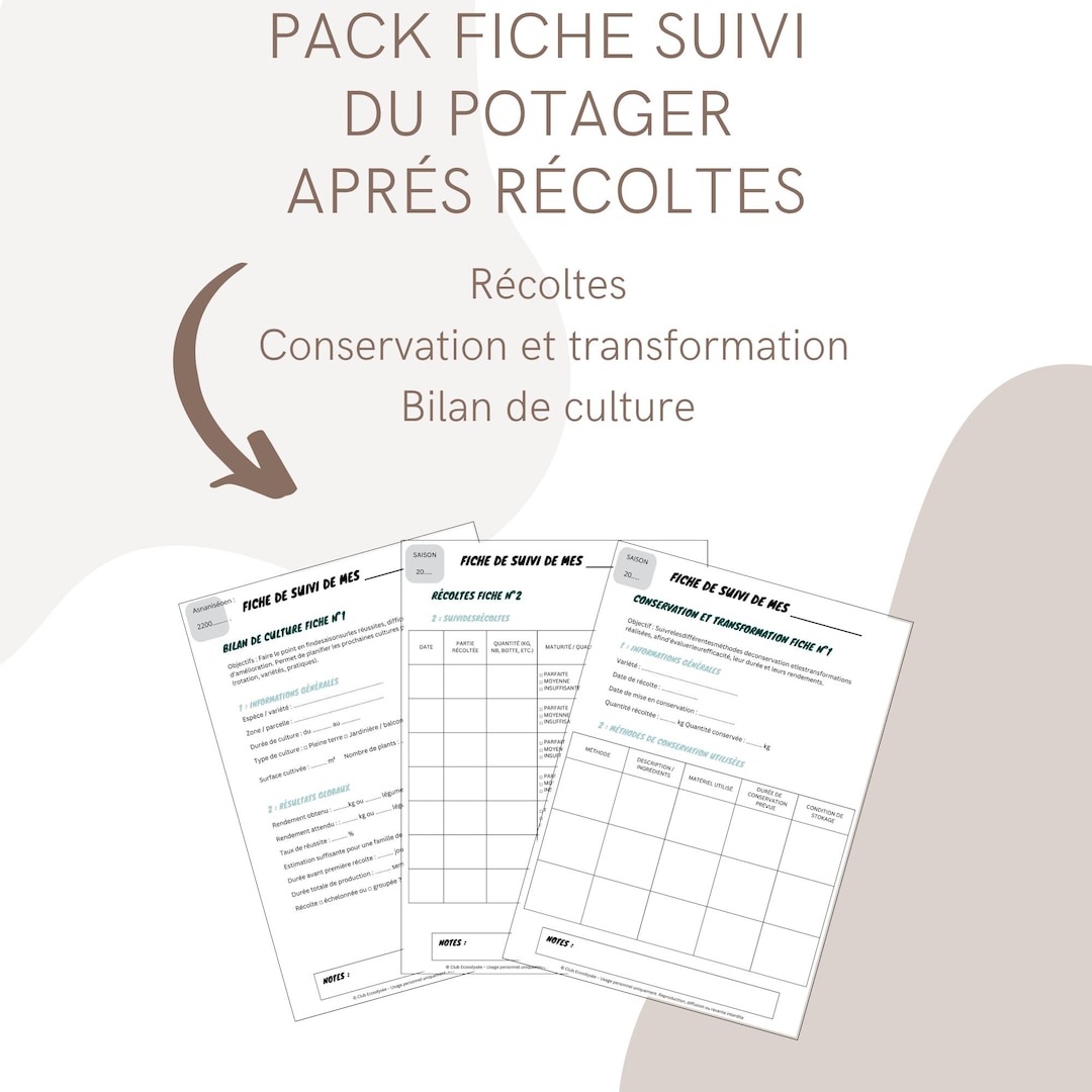 Pack 3 Fiches De Suivi Potager Apr s R coltes Remplir PDF A4 pack-3-fiches-de-suivi-potager-apr-s-r-coltes-remplir-pdf-a4
