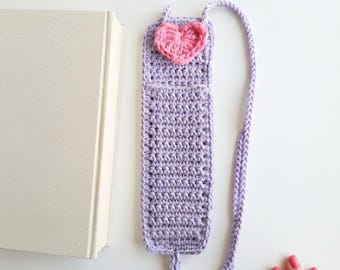 Crochet Book Sleeve Pattern PDF | Bookmark Glasses Pencil Case | Easy Beginner Crochet Pattern with Video Tutorial