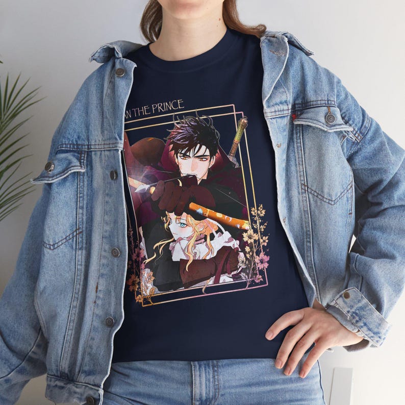 I Stan the Prince, Romance Manhwa Tee: Webtoon Fan Apparel, Booktok Shirt, Webtoon Merch, Webtoon Tee, Webtoon Shirt