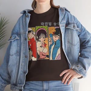 Manhwa Tee: Webtoon Graphic Tee, Unisex Weeb Outfit