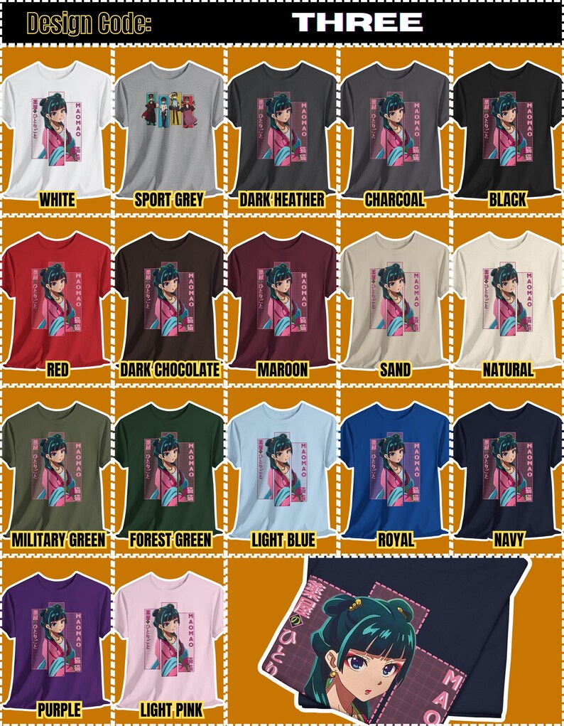 Anime Tee: Japanese Character Tee | Otaku Gift Ideas image 9