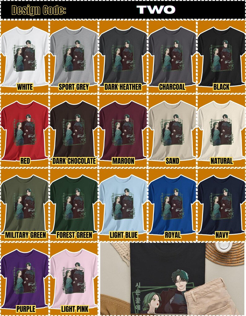 Camiseta Romance Manhwa: ropa para fanáticos de Webtoon, camiseta Booktok imagen 8