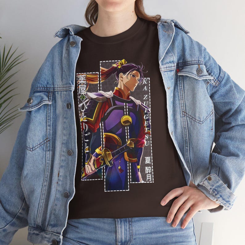 Anime Tee: Japanese Character Tee | Otaku Gift Ideas, Anime Shirt, Anime Merch