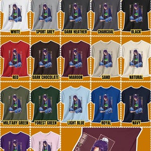 Anime Tee: Japanese Character Tee | Otaku Gift Ideas image 8