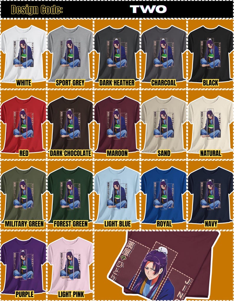 Anime Tee: Japanese Character Tee | Otaku Gift Ideas image 8