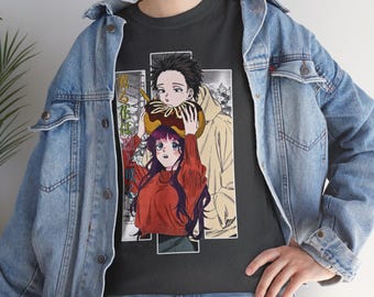 Anime Manga Graphic Tee: Japanese Inspired Unisex Cotton Shirt