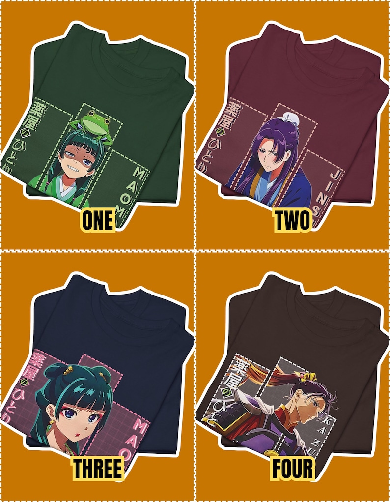 Anime Tee: Japanese Character Tee | Otaku Gift Ideas image 6
