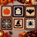 Halloween Crochet Granny Square Bundle, 6 Motifs (Digital PDF) product logo