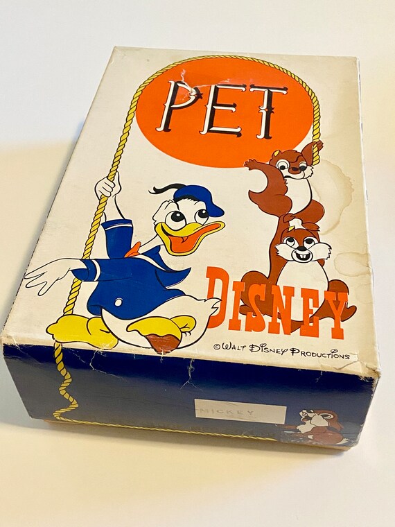 Vintage Mi-ken Mickey Wall Clock, Disney Pet, Pendulum Clock, Eyes