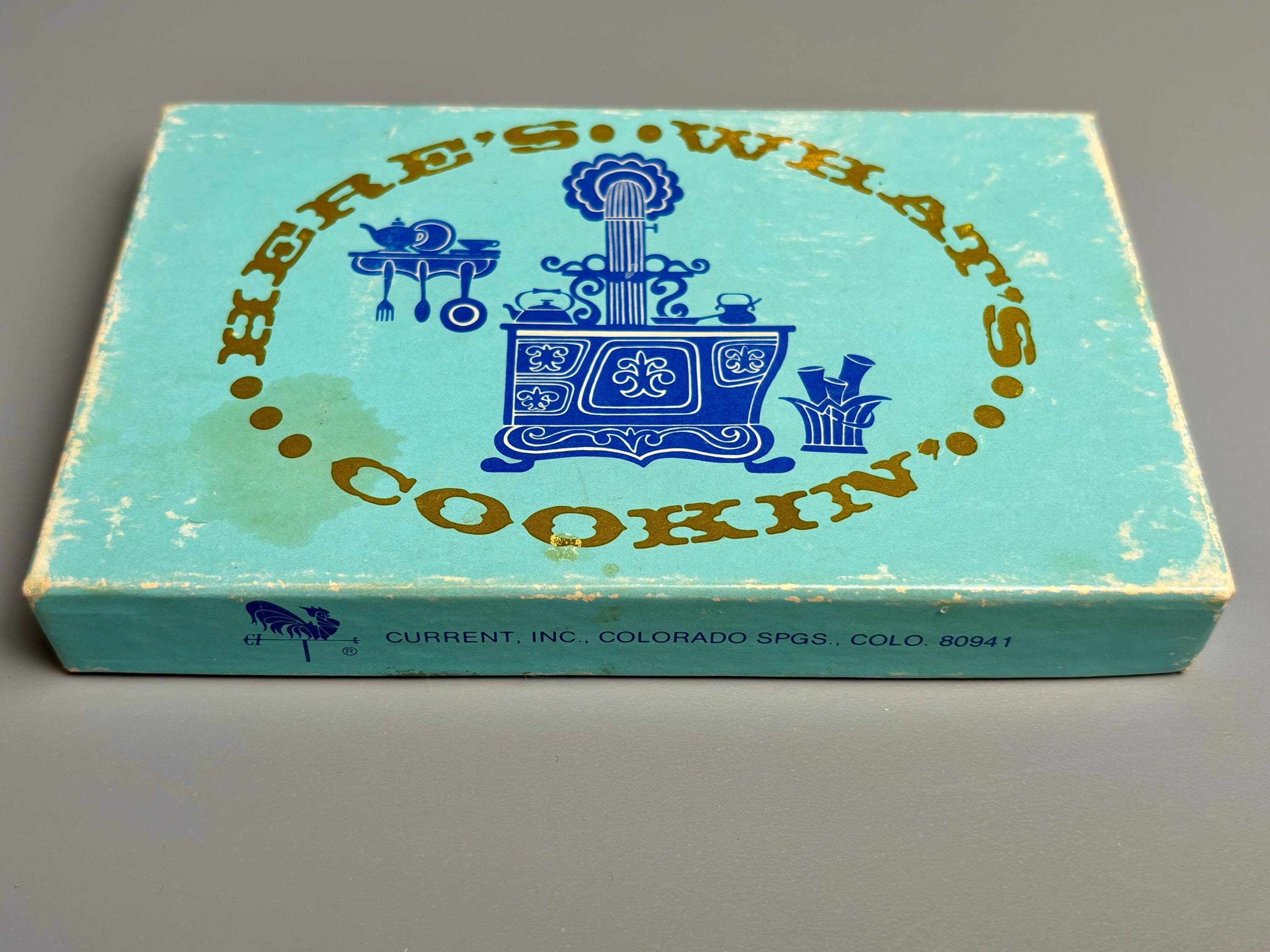 Antique Old Recipe Box - Etsy