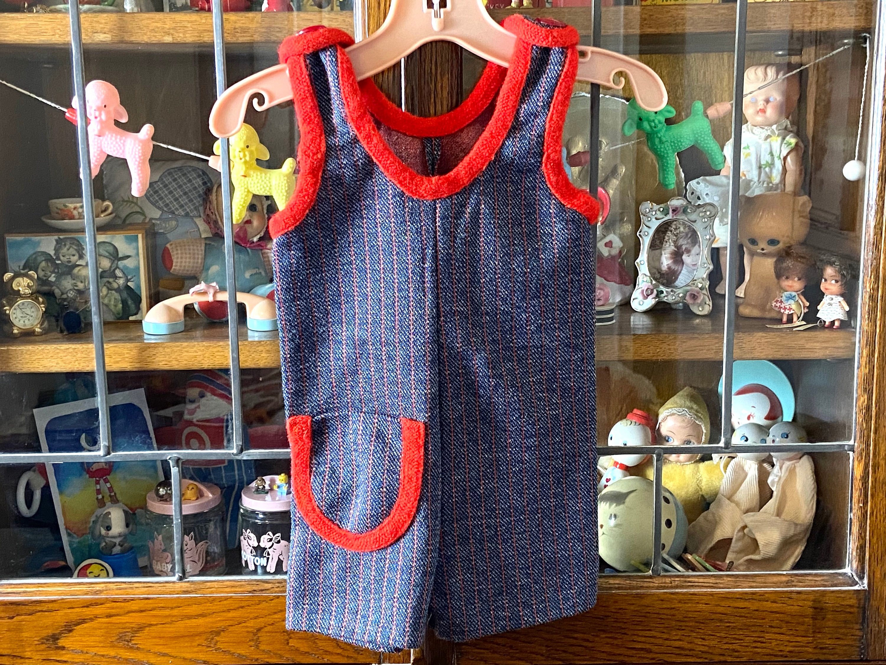 70s Denim Romper - Etsy