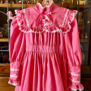 mini world dresses provo utah Mini World Vintage Dress Size 3T Red & White Ruffles Frilly Provo Utah~NEW-NOS