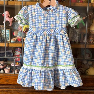Blue Floral Dress 12 Month Baby - Etsy Blue Floral Dress 12 Month Baby - Etsy