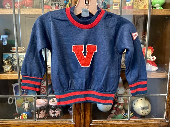 vintage varsity toddler sweater, 24 months, Campt… - image 1