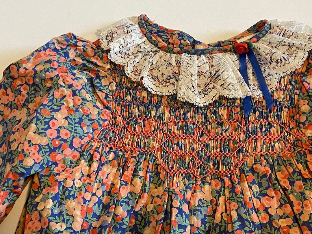 Girls Vintage Autumn Dress Girls Elegant Comfortable Dress