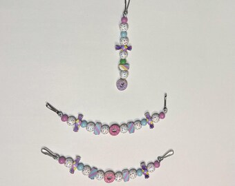 Sweets Shop Sprinkles Decorative Toy Set – Pastel Donut Candy Rat Cage Accessories