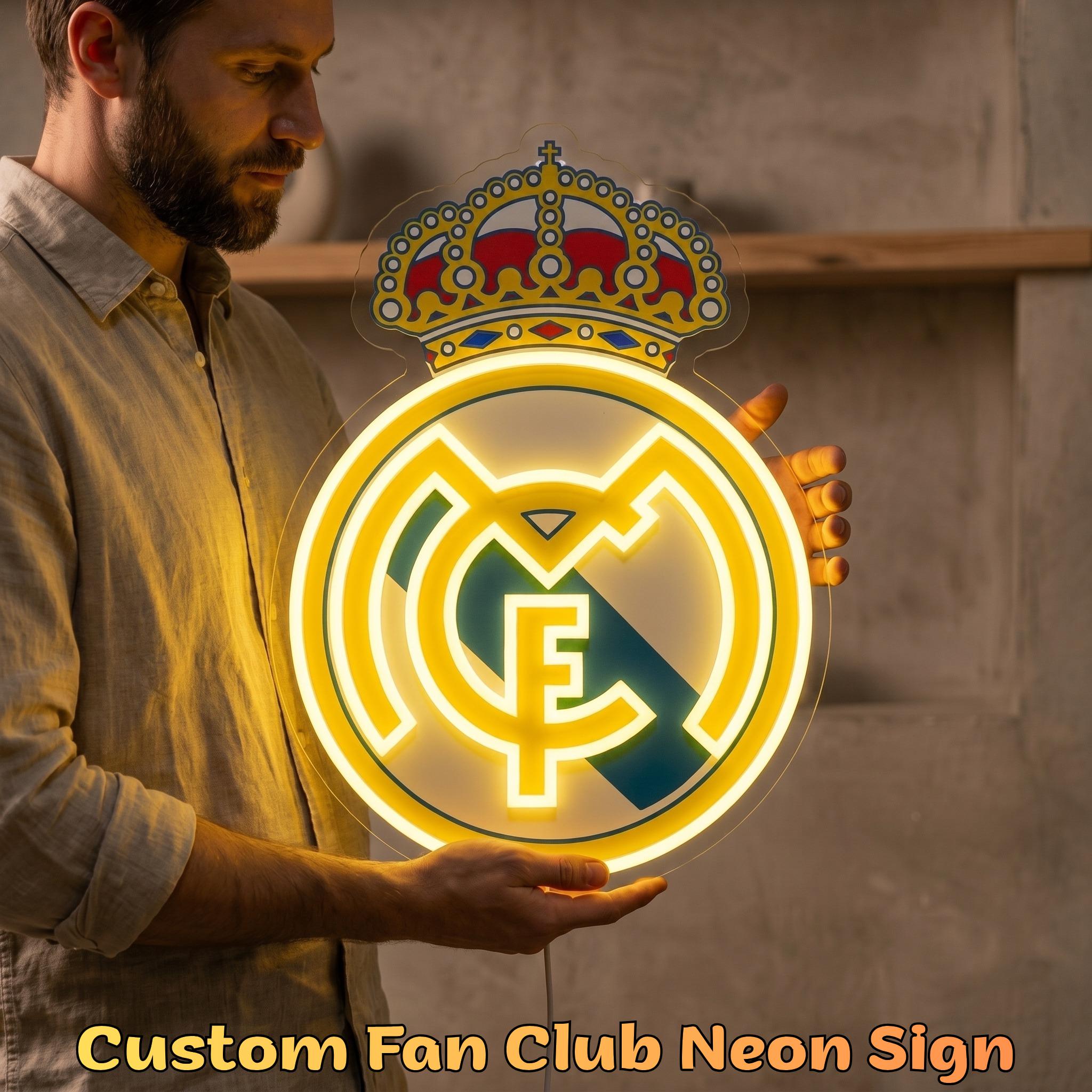 Real madrid led logo - Etsy 日本