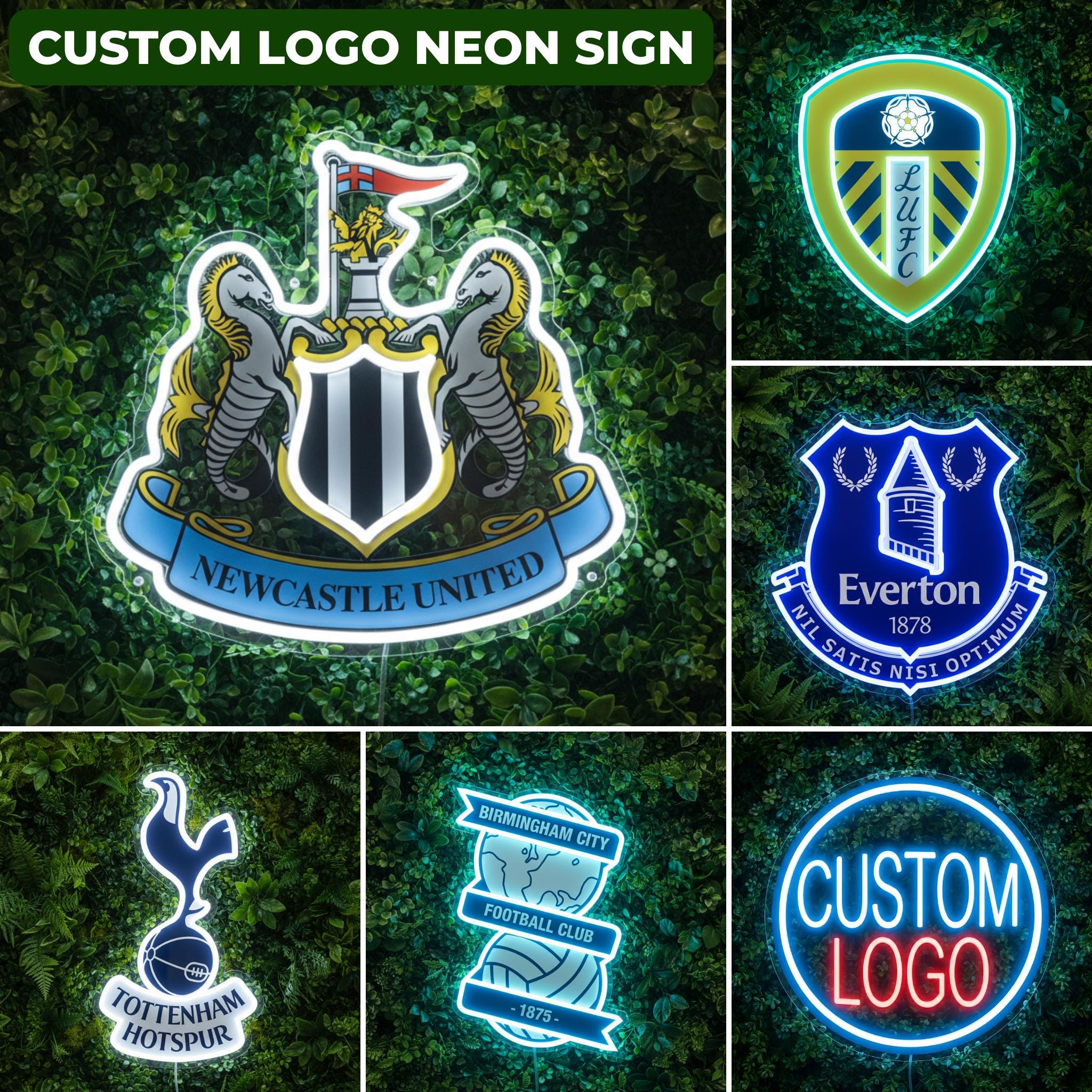Newcastle United FC Official LED USB Lamp With 2 Interchangeable Slides – NUFC Gift