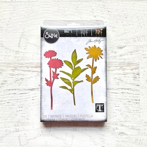 Tim Holtz Sizzix Large Stems, Sizzix Bigz L Die, for card making, scrapbooking, mixed media, art journaling, die cutting, paper crafting