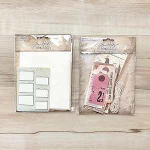 Tim Holtz Idea-ology Folio Folders or Salvage Tags, vintage style, collage, scrapbook, paper crafting, card making, art journal, altered art