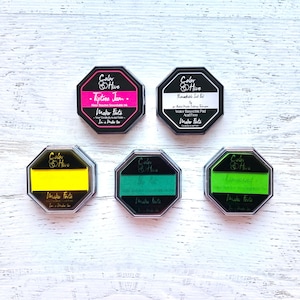 Maker Forte Color Hive-stempelkussens in pop-art, Tiptree Jam, Fog, Californië, bedraad of gelimineerd, scrapbooking, kaarten maken, art journaling