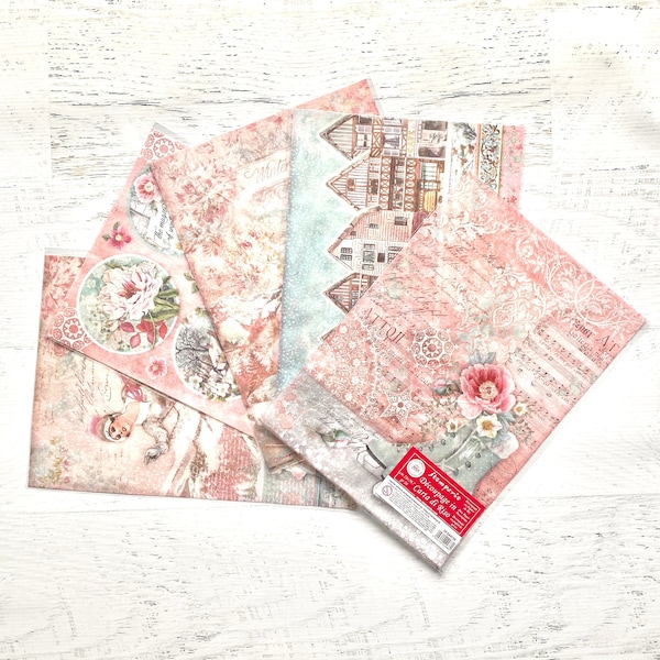 Winter Rice Paper - Etsy