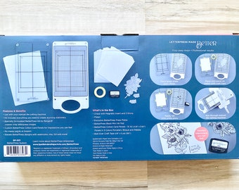 Spellbinders　BetterPress セット（未使用品） スペルバインダーズ/Spellbinders】レタープレスシステム