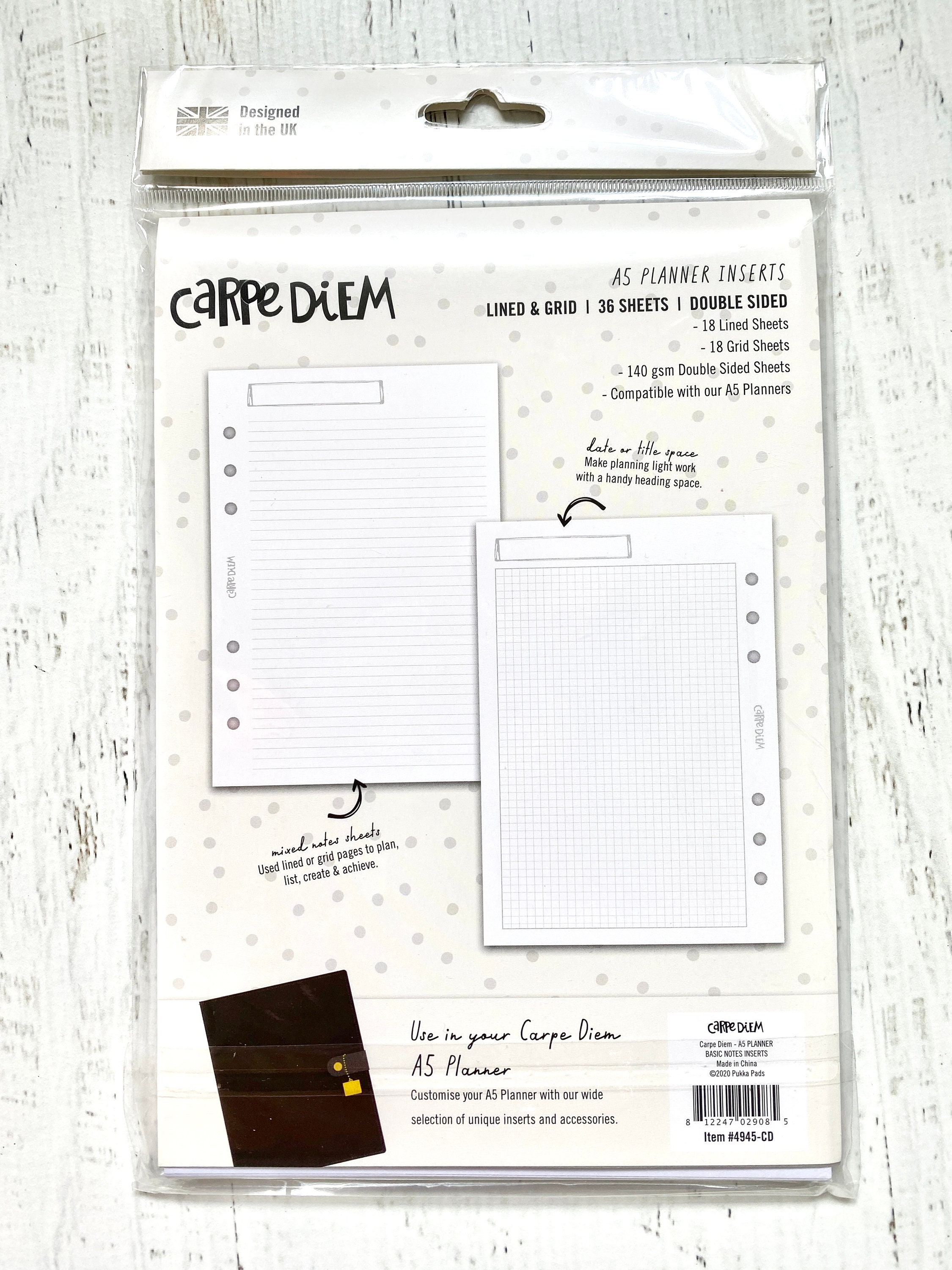 A5 Planner Monthly Seasons Inserts - Carpe Diem Planners