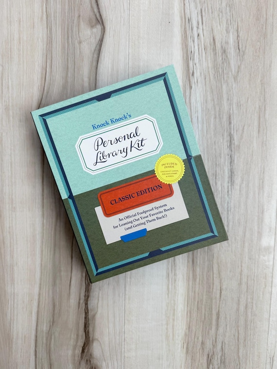 Personal Library Kit, DIY tools and supplies, stamp, cards, ink and more