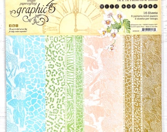 Wild & Free 12×12 Collection Pack – Graphic 45 Papers