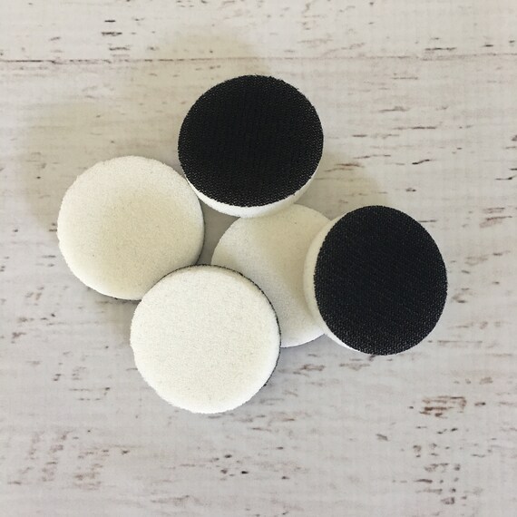Tim Holtz Blending tool 1.25" round mini replacement foam, 5 pc, Ranger, for scrapbooking, cardmaking, art journaling, mixed media, blending