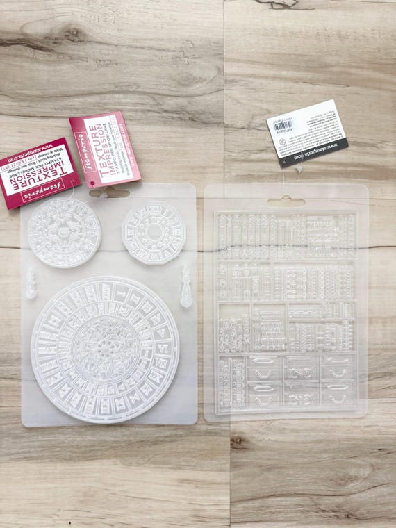 Stamperia Venice City of Art Books or Clocks Soft Mold, A5 size, clay/ceramic powder, flexible, embellishment, paper crafting, mixed media