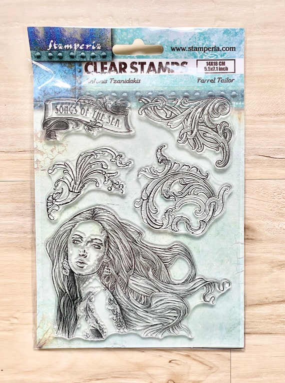 Clear Stamps, Scrapbooking Stamps, Music Symbol Stamp Set For Card Making, Craft