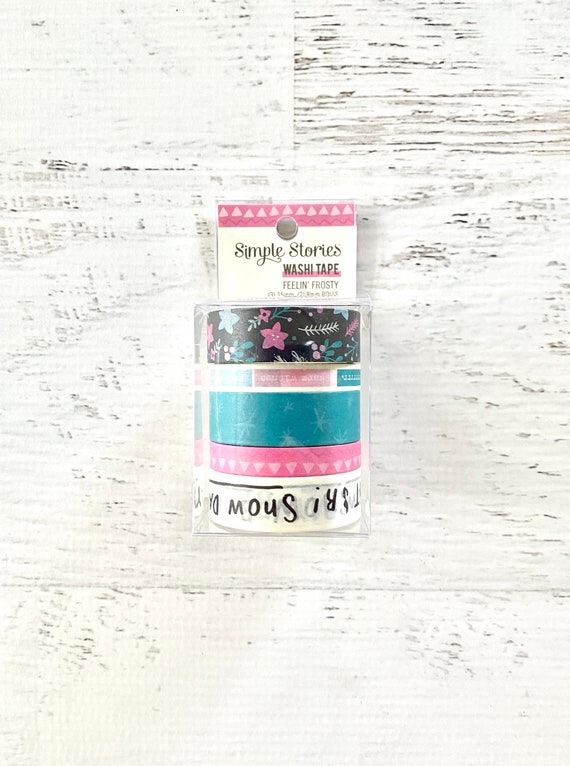 Simple Stories - The Holiday Life collection Washi Tapes (3 rolls)