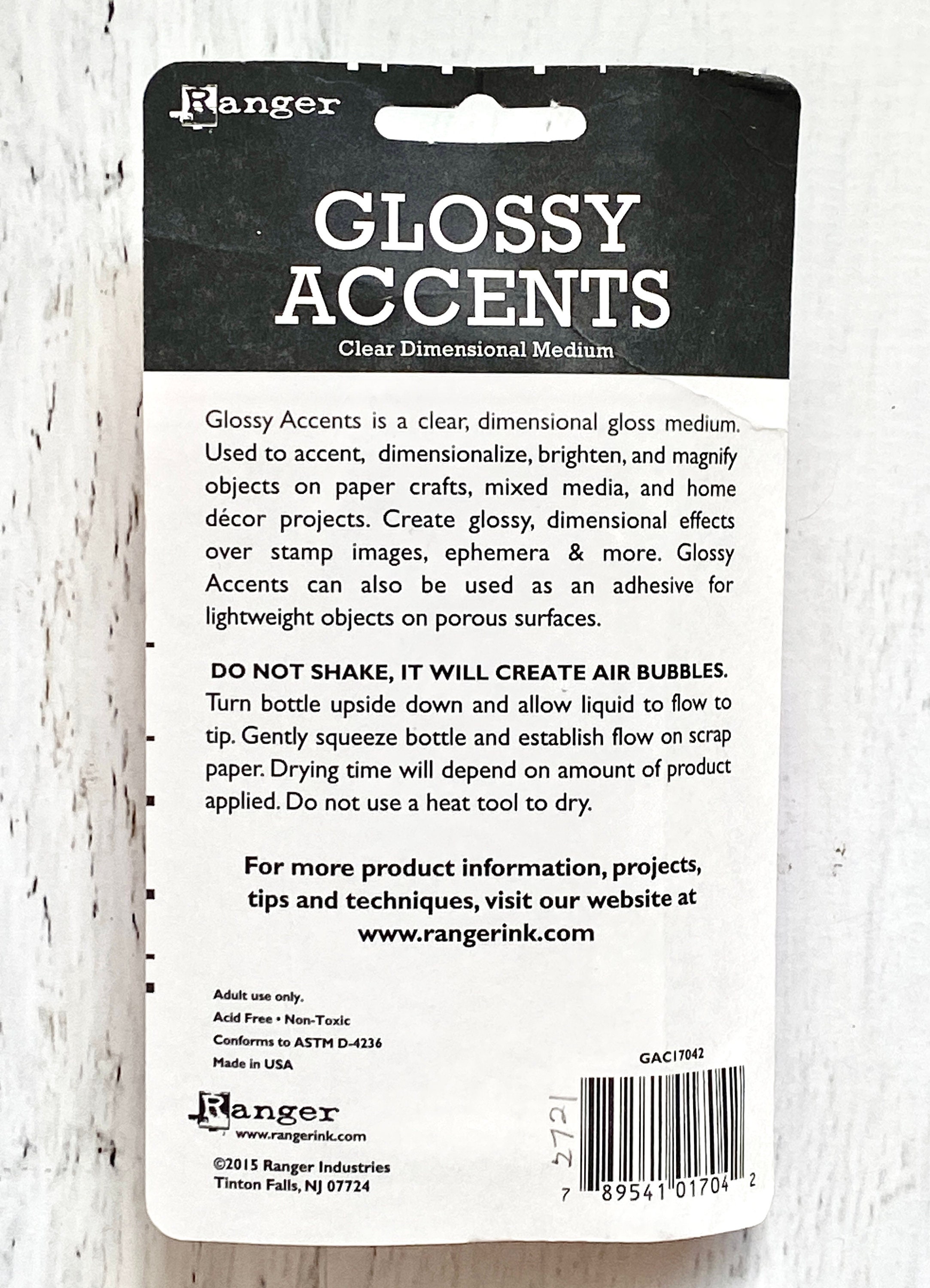 Glossy Accents 2 oz. Fine Tip Bottle