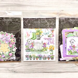 Grafik 45 Wachsen mit Liebe Ephemera Sortiment, Chipboard Tag & Frames oder Rub-on Transfers, Kartenherstellung, Papierherstellung, Scrapbooking