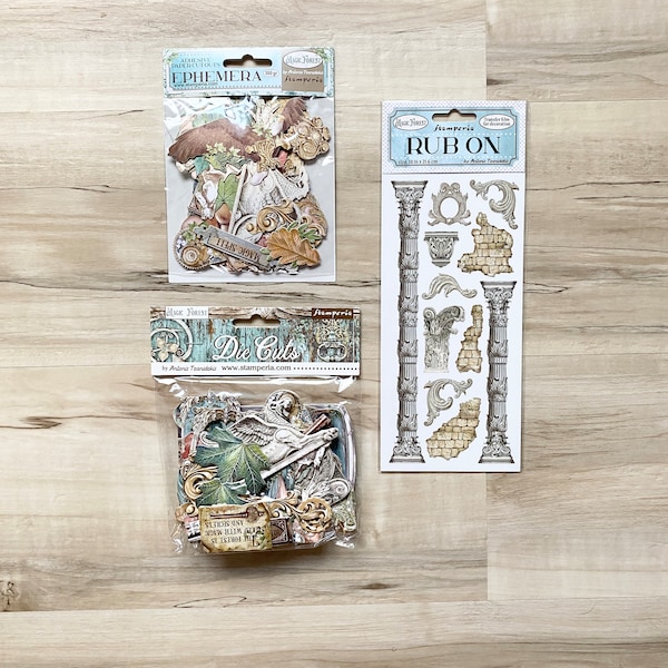 Stamperia Magical Forest Die Cuts (53 pc), Rub-ons (11pc) or Adhesive Ephemera (37 pc), card making, paper crafting, scrapbook, art journal