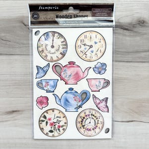 Stamperia Create Happiness Welcome Home Wood Laser Cuts (12 stuks) van Vicky Papaoiannou, papier knutselen, mixed media, journaling, kaarten maken
